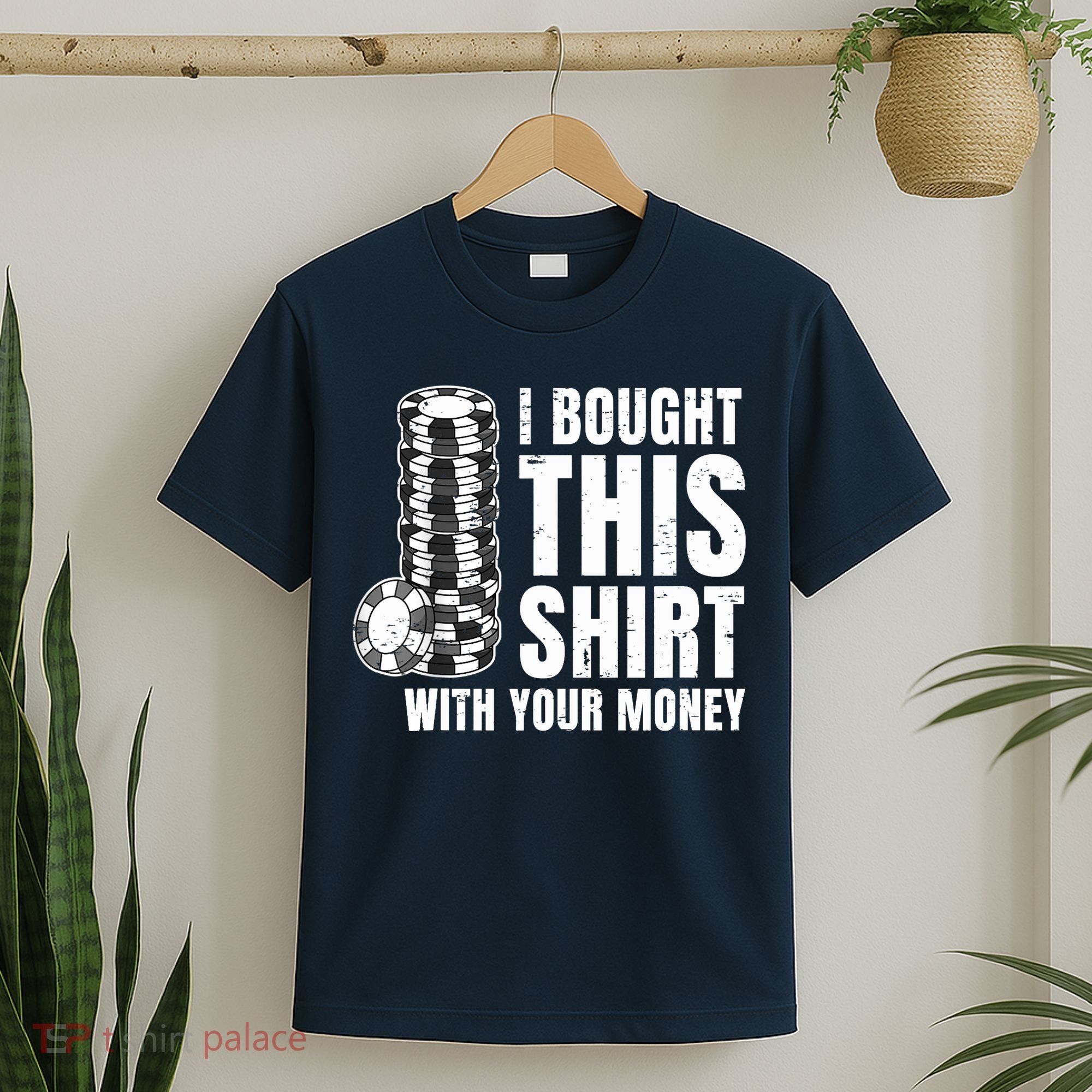 Poker Player Poker Cards Game Money T-Shirt