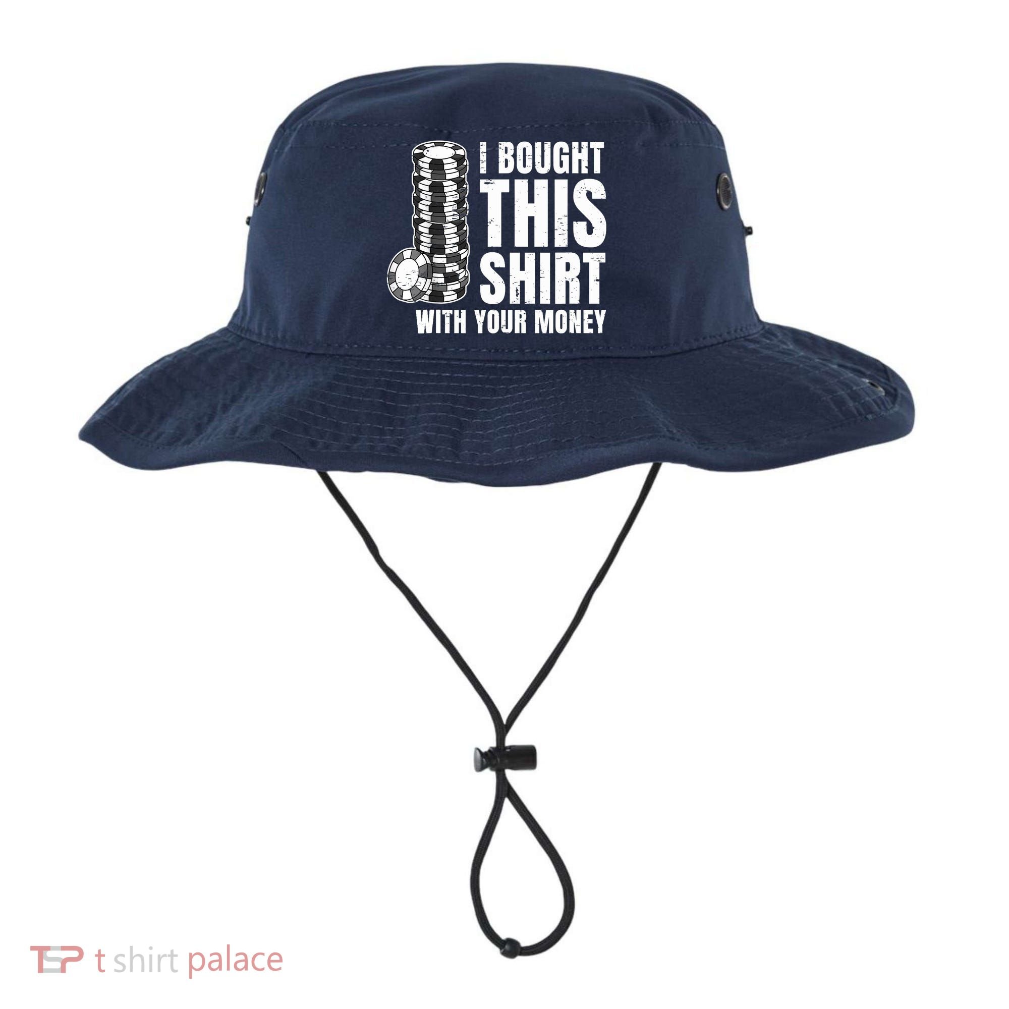 Poker Player Poker Cards Game Money Bucket Hat