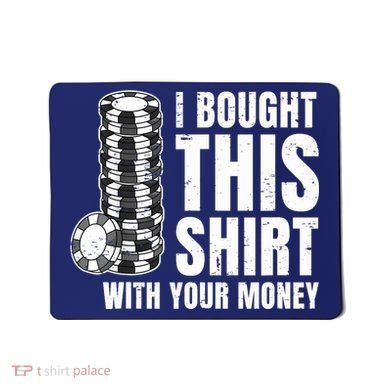 Poker Player Poker Cards Game Money Mousepad