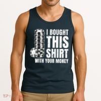 Poker Player Poker Cards Game Money Tank Top thumb 3