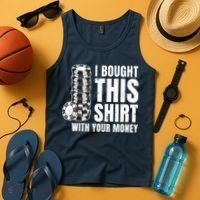Poker Player Poker Cards Game Money Tank Top thumb 4