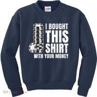 Poker Player Poker Cards Game Money Kids Sweatshirt thumb 0