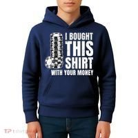 Poker Player Poker Cards Game Money Kids Hoodie thumb 4