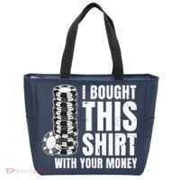 Poker Player Poker Cards Game Money Tote Bag thumb 0