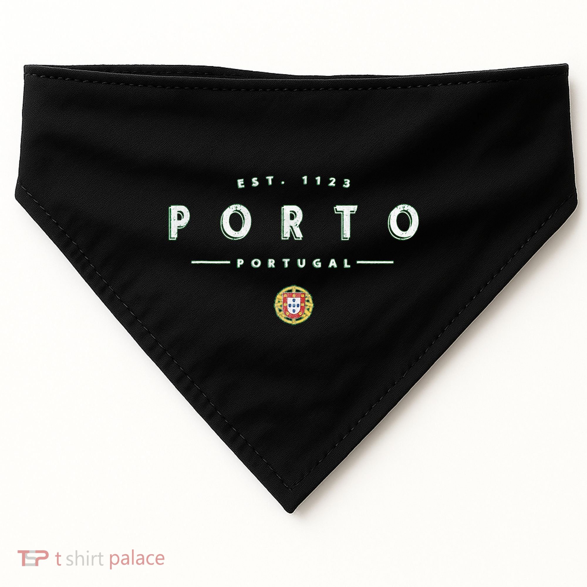 Porto Portugal Porto USA-Made Doggie Bandana