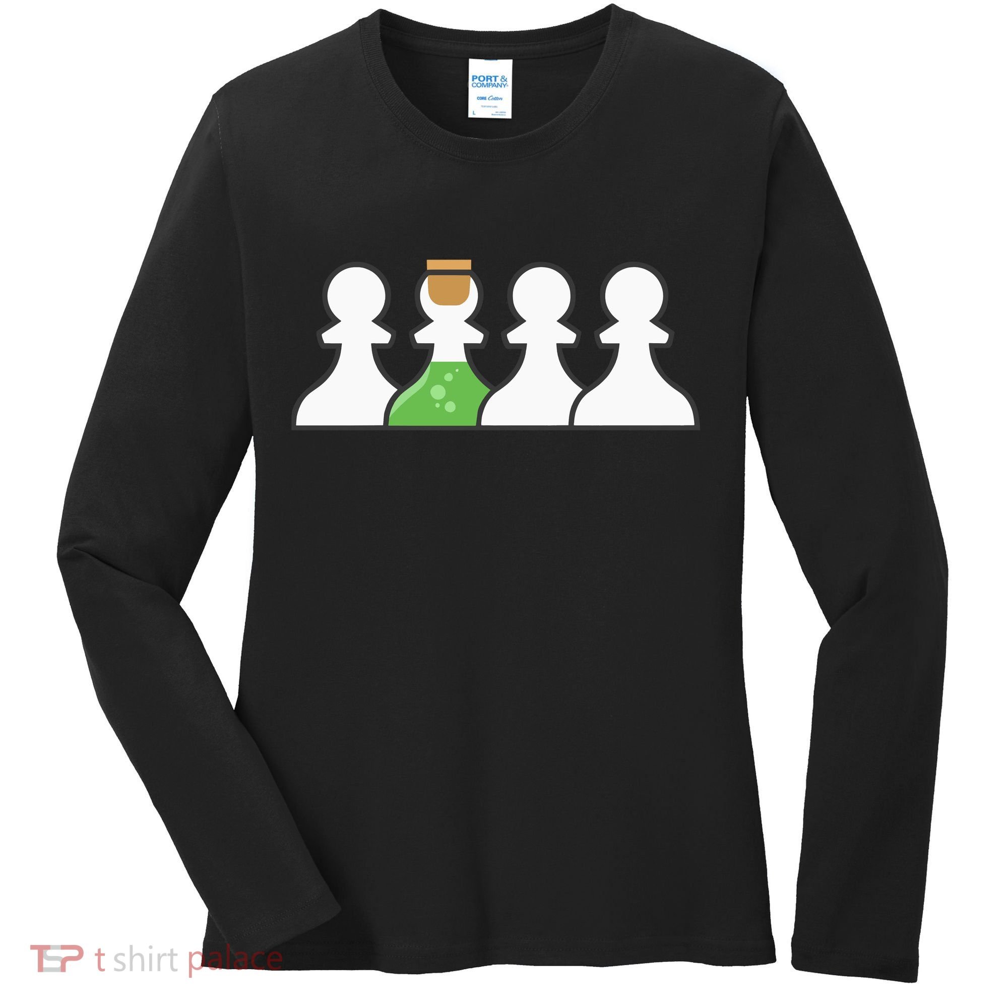 P.O.I.S.O.N Pawn Women's Long Sleeve Shirt