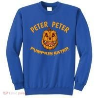 Peter Peter Pumpkin Eater Creepy Halloween Costume Great Gift Sweatshirt thumb 0