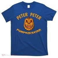 Peter Peter Pumpkin Eater Creepy Halloween Costume Great Gift T-Shirt thumb 0