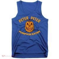 Peter Peter Pumpkin Eater Creepy Halloween Costume Great Gift Tank Top thumb 0