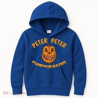 Peter Peter Pumpkin Eater Creepy Halloween Costume Great Gift Kids Hoodie