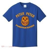 Peter Peter Pumpkin Eater Creepy Halloween Costume Great Gift Kids T-Shirt thumb 0