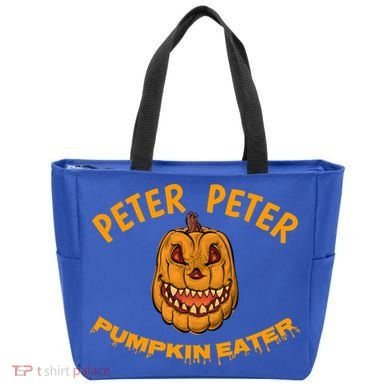 Peter Peter Pumpkin Eater Creepy Halloween Costume Great Gift Tote Bag