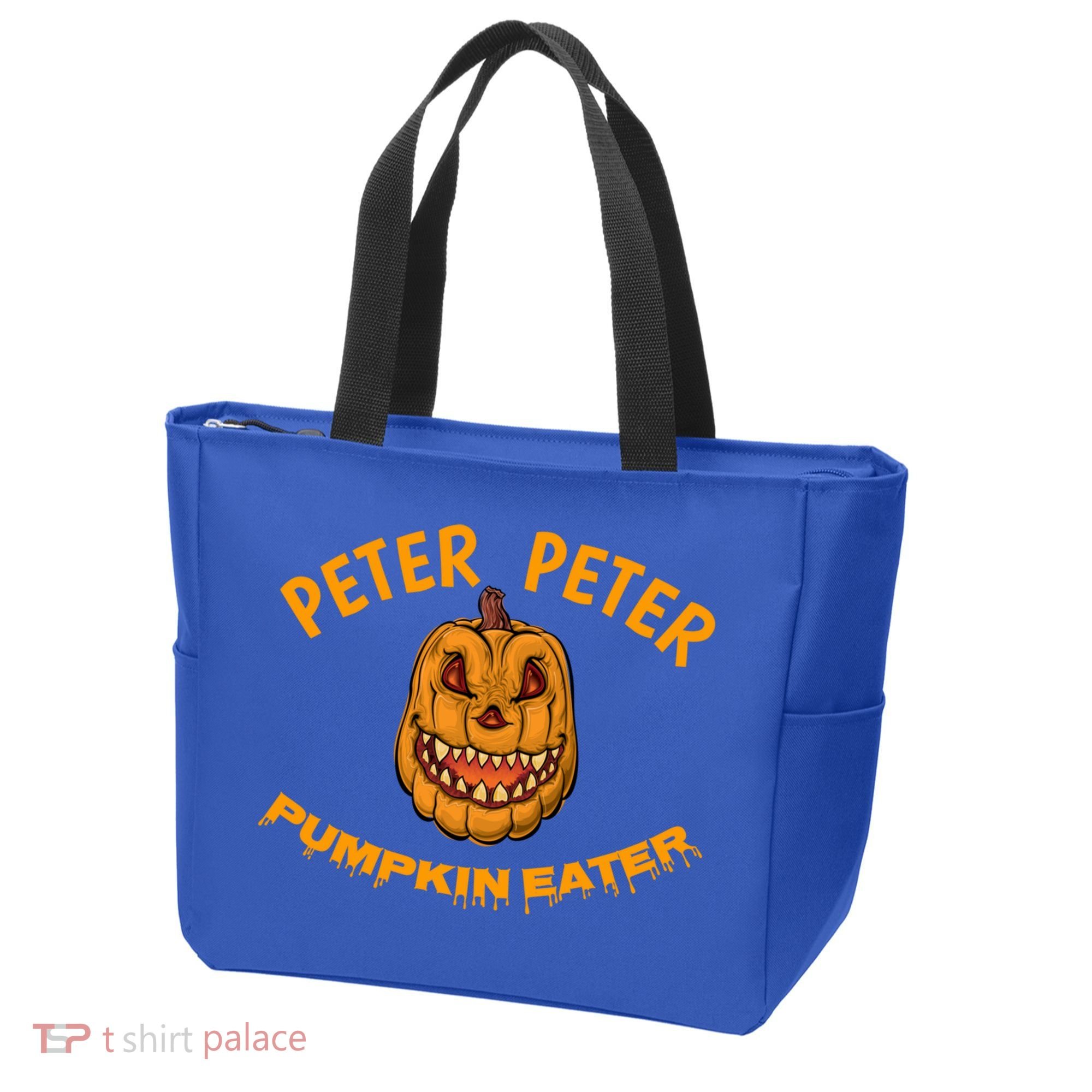 Peter Peter Pumpkin Eater Creepy Halloween Costume Great Gift Tote Bag