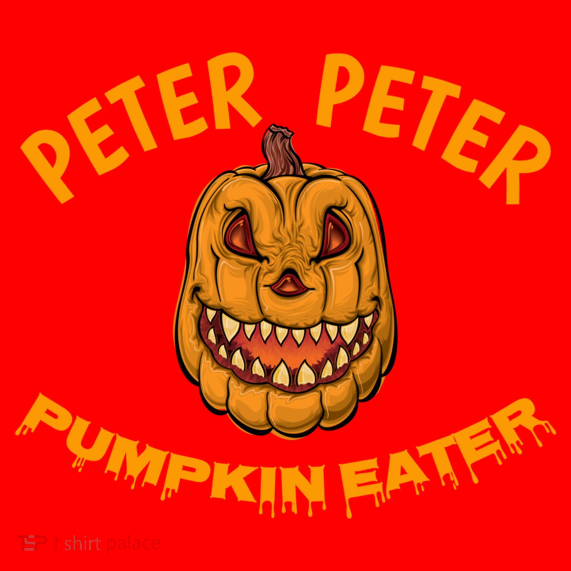 Peter Peter Pumpkin Eater Creepy Halloween Costume Great Gift Santa Hat