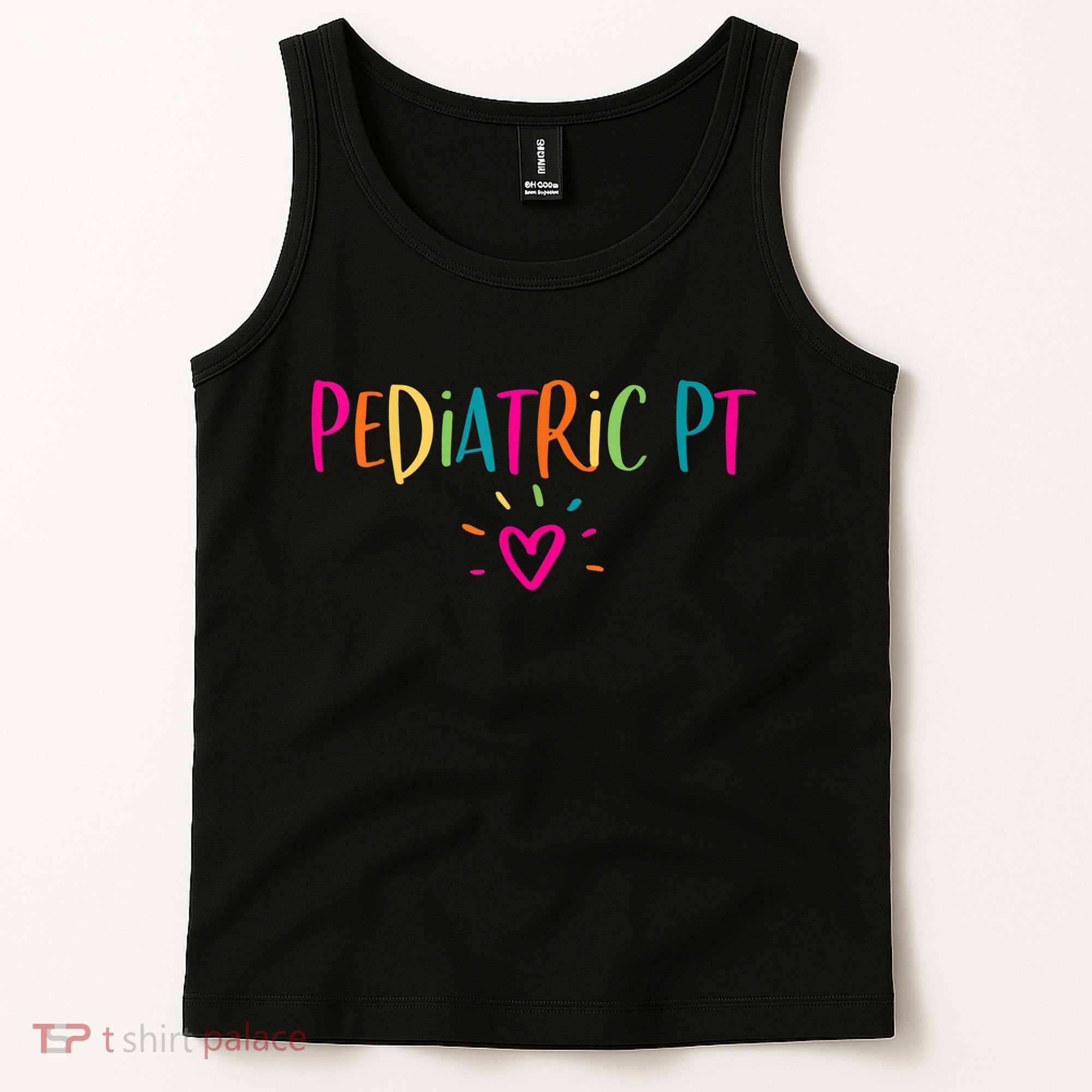 Pediatric PT Physical Therapy Office Staff Appreciation Tank Top