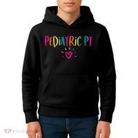 Pediatric PT Physical Therapy Office Staff Appreciation Kids Hoodie thumb 4