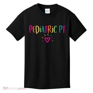 Pediatric PT Physical Therapy Office Staff Appreciation Kids T-Shirt