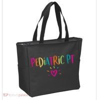 Pediatric PT Physical Therapy Office Staff Appreciation Tote Bag thumb 2