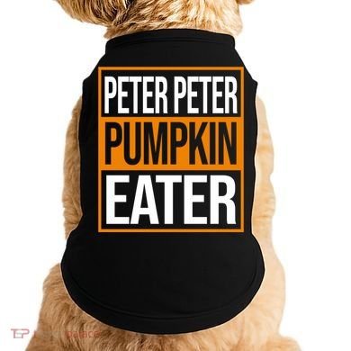 Peter Peter Pumpkin Eater Halloween Doggie Tank