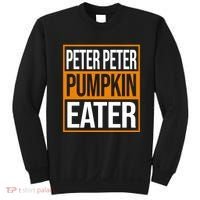 Peter Peter Pumpkin Eater Halloween Sweatshirt thumb 0