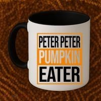 Peter Peter Pumpkin Eater Halloween Coffee Mug thumb 2
