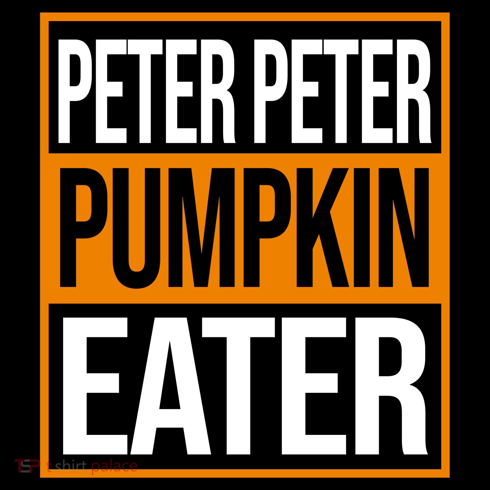 Peter Peter Pumpkin Eater Halloween Toddler Hoodie