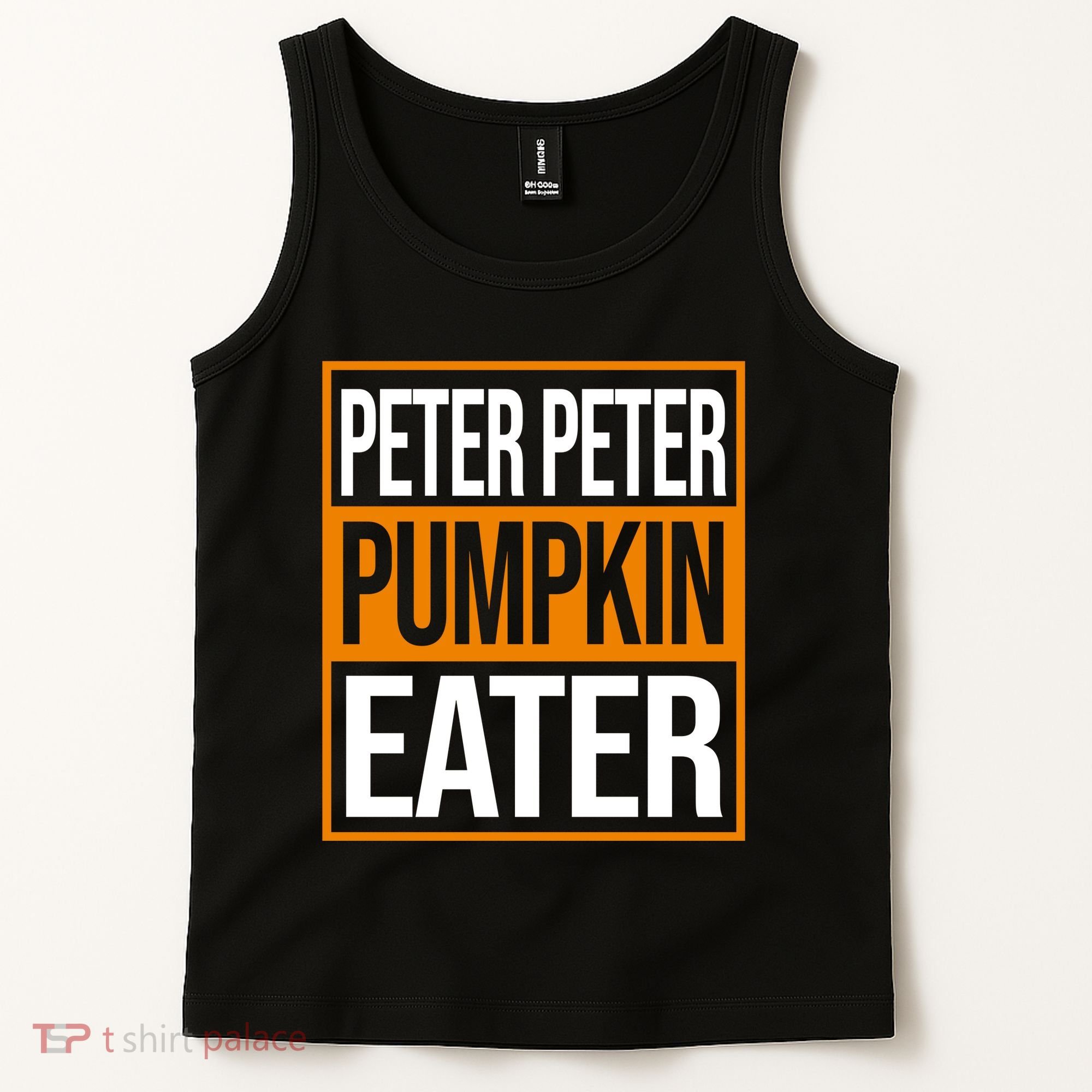 Peter Peter Pumpkin Eater Halloween Tank Top