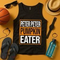 Peter Peter Pumpkin Eater Halloween Tank Top thumb 4