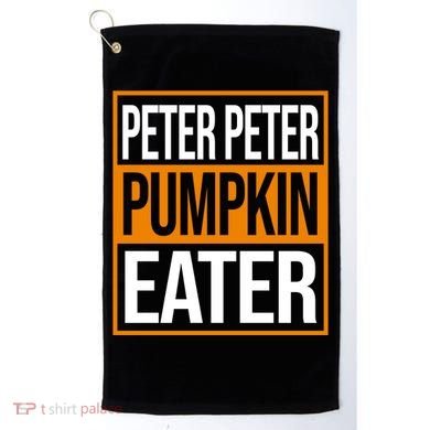 Peter Peter Pumpkin Eater Halloween Golf Towel