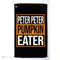 Peter Peter Pumpkin Eater Halloween Golf Towel thumb 0