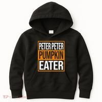 Peter Peter Pumpkin Eater Halloween Kids Hoodie thumb 0