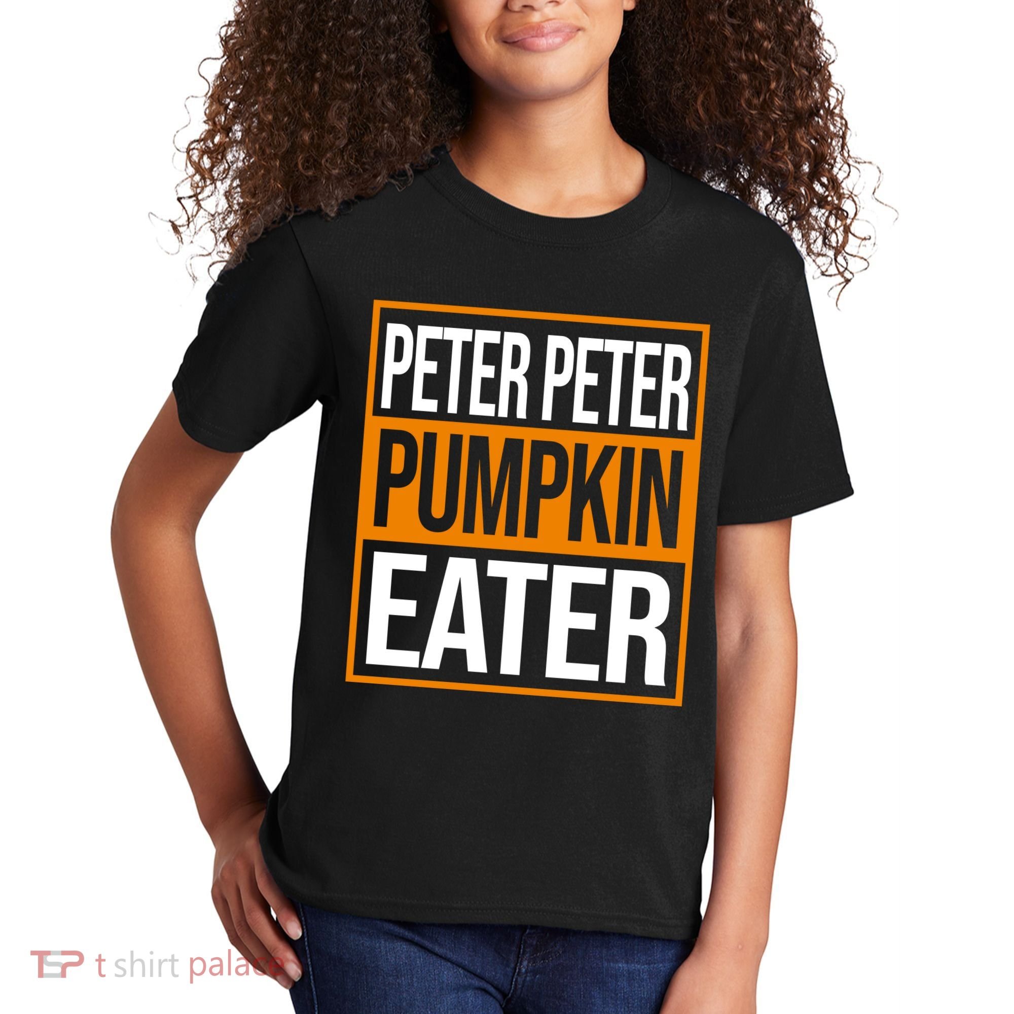 Peter Peter Pumpkin Eater Halloween Kids T-Shirt