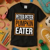 Peter Peter Pumpkin Eater Halloween Kids T-Shirt thumb 3