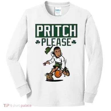 Pritch Please Kids Long Sleeve Shirt