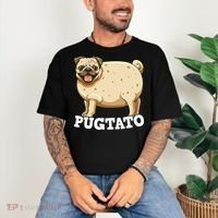 Pugtato Pug Potato Pug Lovers Comfort Colors T-Shirt thumb 3