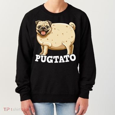 Pugtato Pug Potato Pug Lovers Women's Sweatshirt
