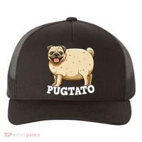 Pugtato Pug Potato Pug Lovers Yupoong Adult 5-Panel Trucker Hat thumb 0