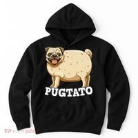 Pugtato Pug Potato Pug Lovers Hoodie thumb 0