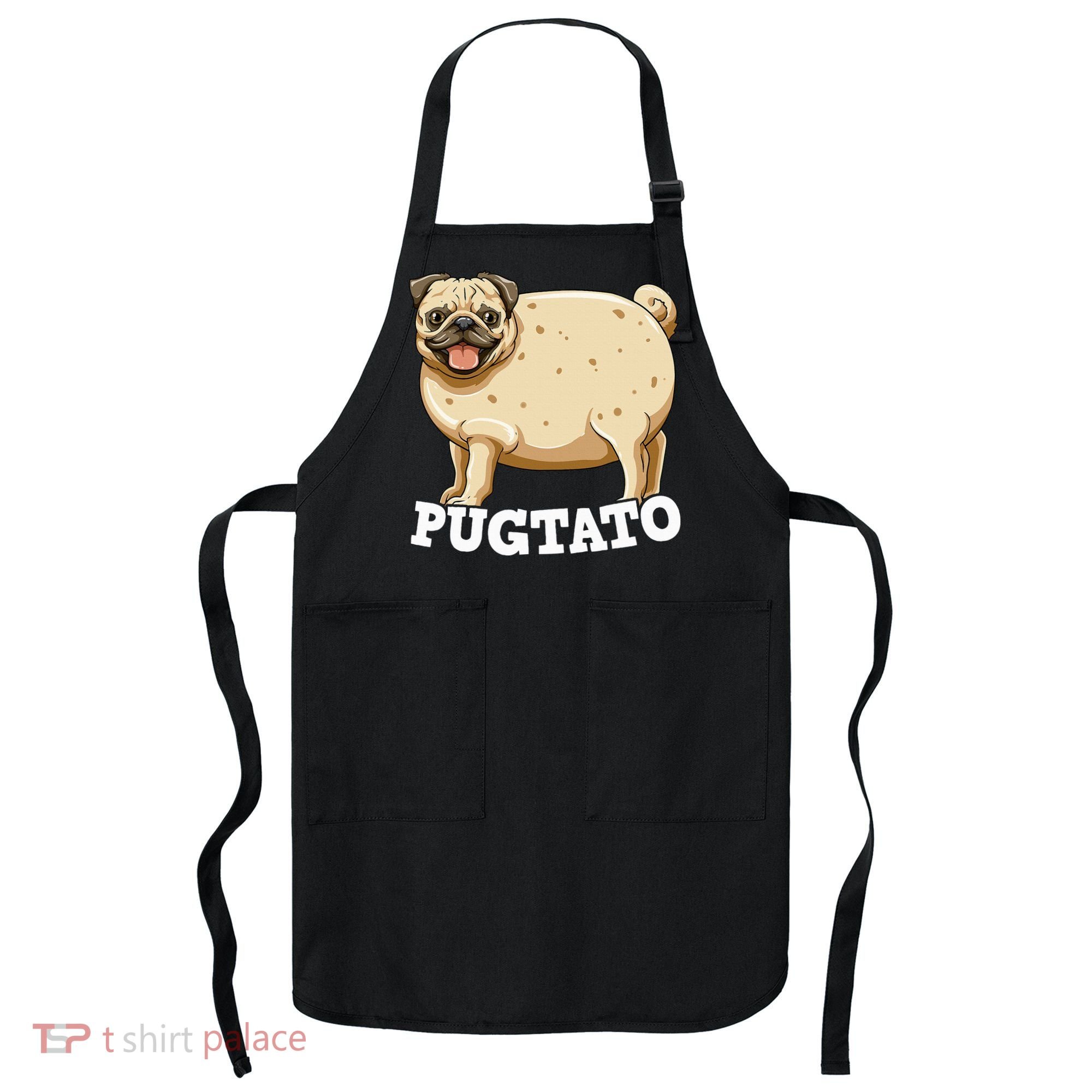 Pugtato Pug Potato Pug Lovers Apron