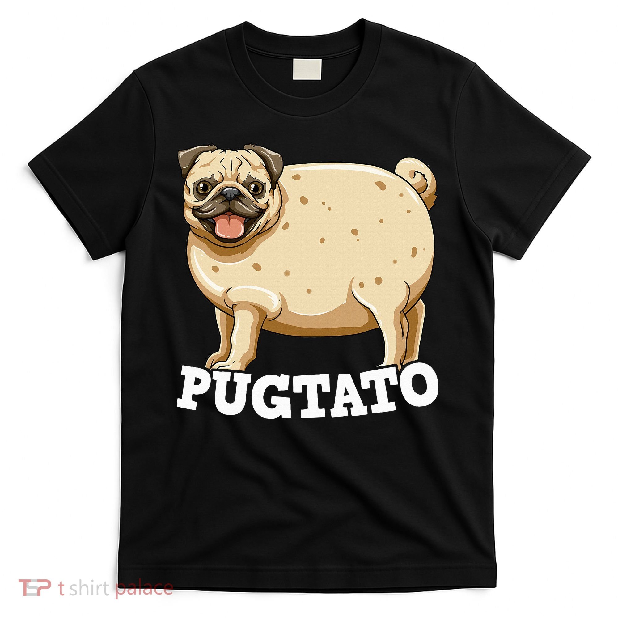 Pugtato Pug Potato Pug Lovers T-Shirt