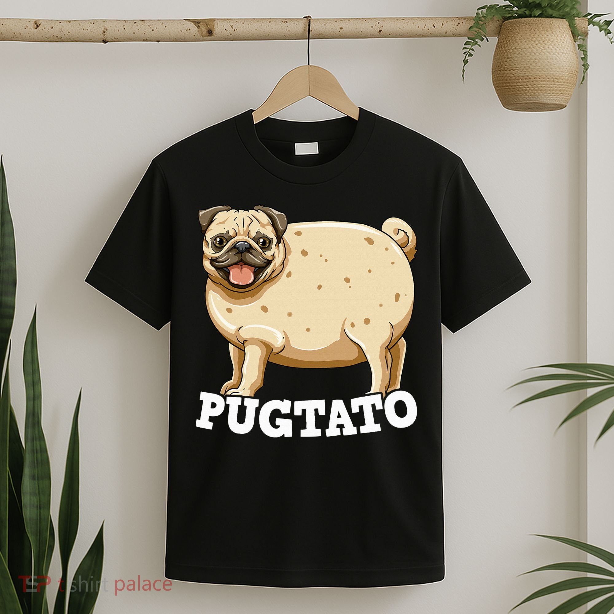 Pugtato Pug Potato Pug Lovers T-Shirt