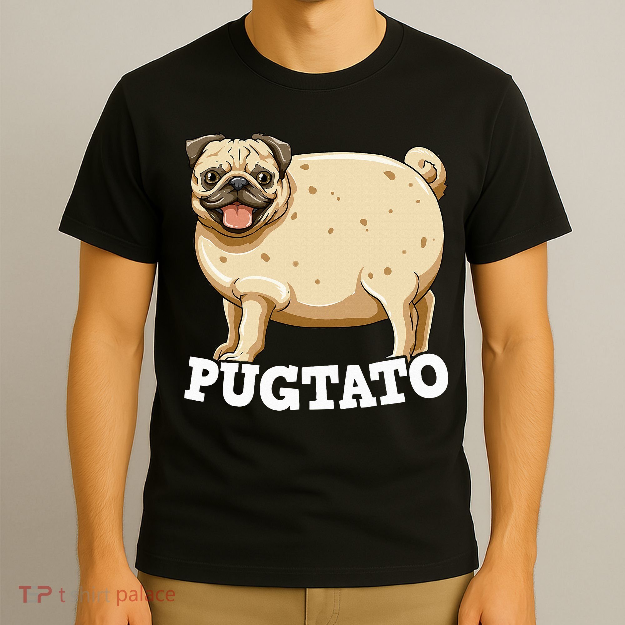 Pugtato Pug Potato Pug Lovers T-Shirt
