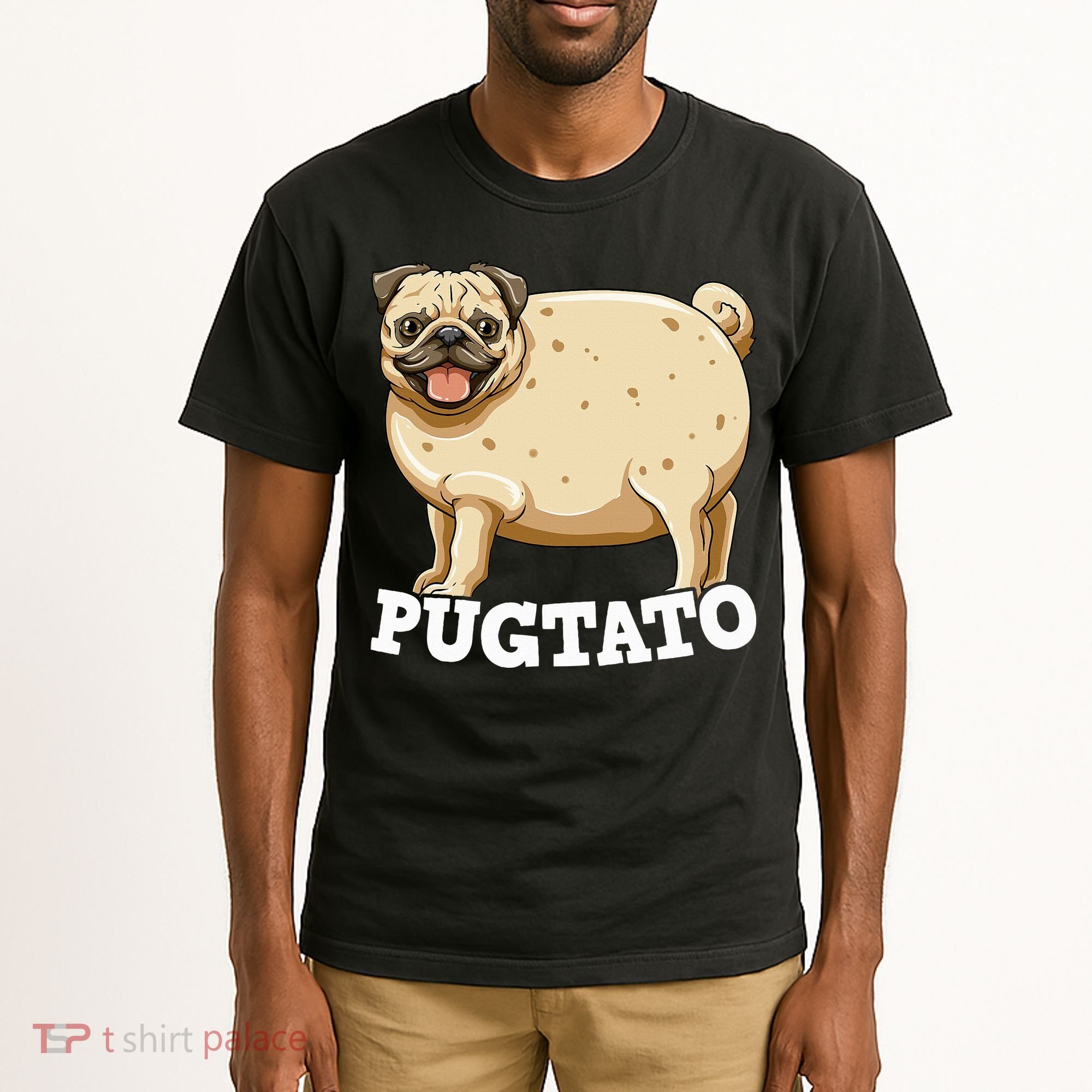 Pugtato Pug Potato Pug Lovers Tall T-Shirt