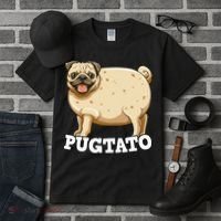 Pugtato Pug Potato Pug Lovers Tall T-Shirt thumb 3