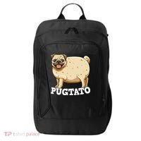 Pugtato Pug Potato Pug Lovers City Backpack thumb 0