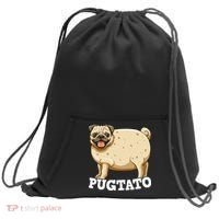 Pugtato Pug Potato Pug Lovers Sweatshirt Cinch Pack Bag thumb 0