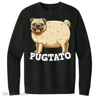 Pugtato Pug Potato Pug Lovers V.I.T. Fleece Crew Sweatshirt thumb 0
