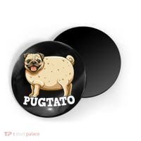 Pugtato Pug Potato Pug Lovers Magnet thumb 0