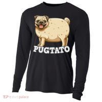 Pugtato Pug Potato Pug Lovers Cooling Performance Long Sleeve Crew thumb 0