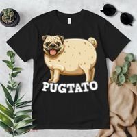 Pugtato Pug Potato Pug Lovers Premium T-Shirt thumb 2
